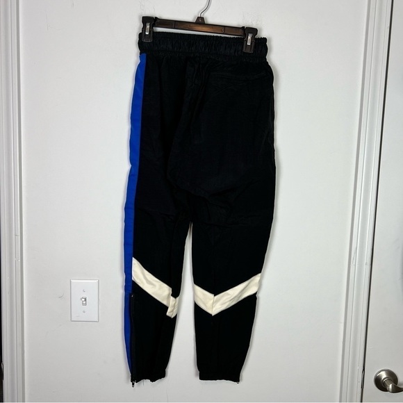 Daniel Patrick Parachute Pants womens XS Black Blue Track Pants Activewear - Picture 10 of 11